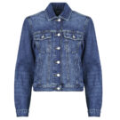 Denim jacket Tommy Jeans CLASSIC TRUCKER EXT BJ8038 Blue Denim jackets Women - 1