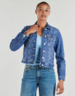 Denim jacket Tommy Jeans CLASSIC TRUCKER EXT BJ8038 Blue Denim jackets Women - 2