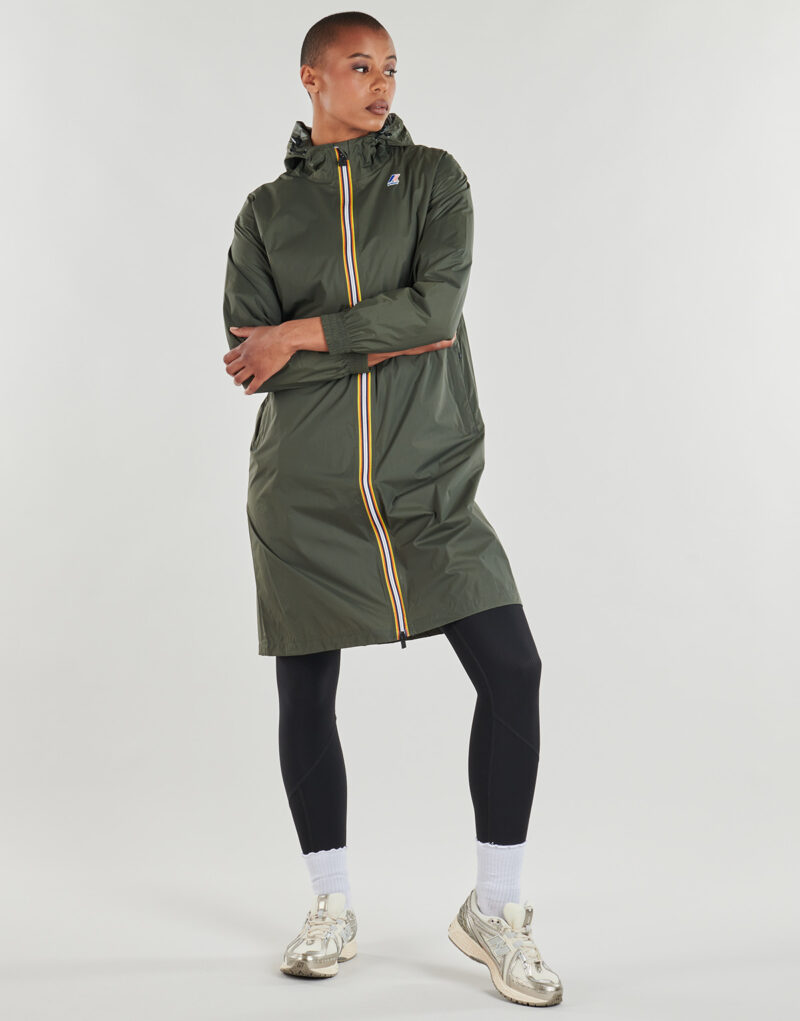 coupe-vent K-Way LE VRAI 4.0 DELIA Kaki giacca a vento Donna - 2
