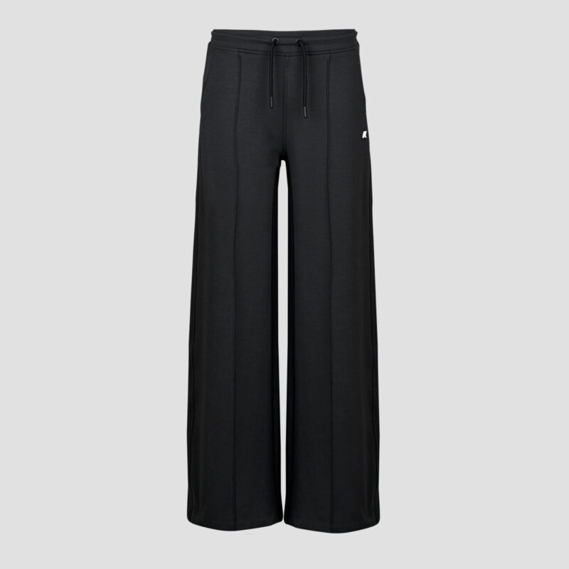 Pantaloni Sportivi  K-Way  LOYRE INTERLOCK  Nero -   Pantaloni Sportivi Donna - 1