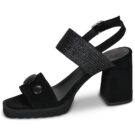 Sandales &agrave; talons noires Casta EVERLY pour femmes - Pointure 4