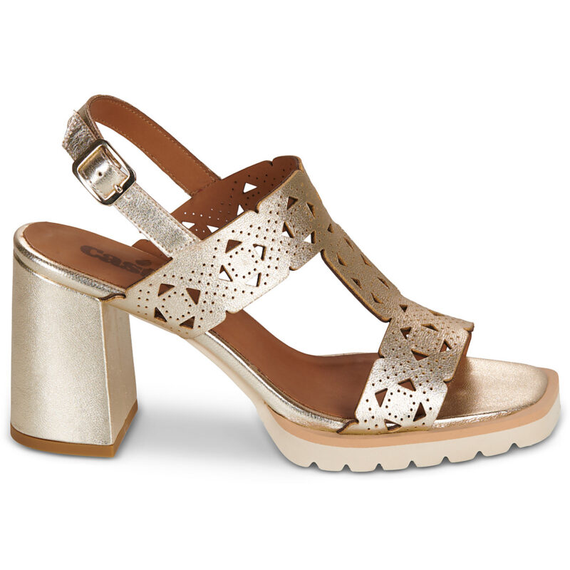 Casta EIRENE Oro Sandali con tacco Donna - 2