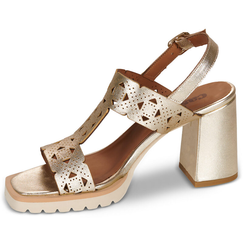 Casta EIRENE Oro Sandali con tacco Donna - 4