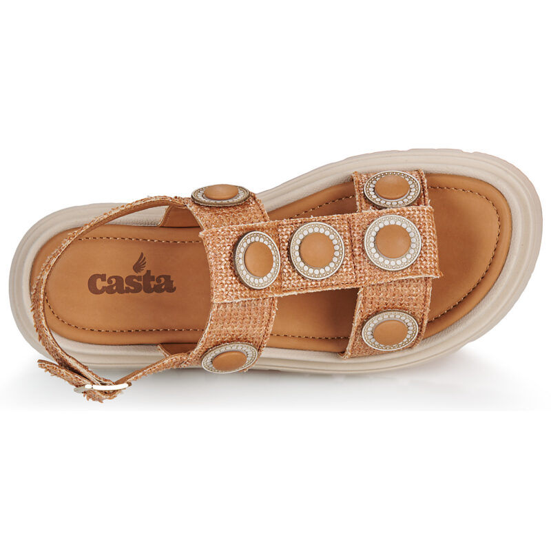 Casta HALLO Marrone Sandali bassi Donna - 6