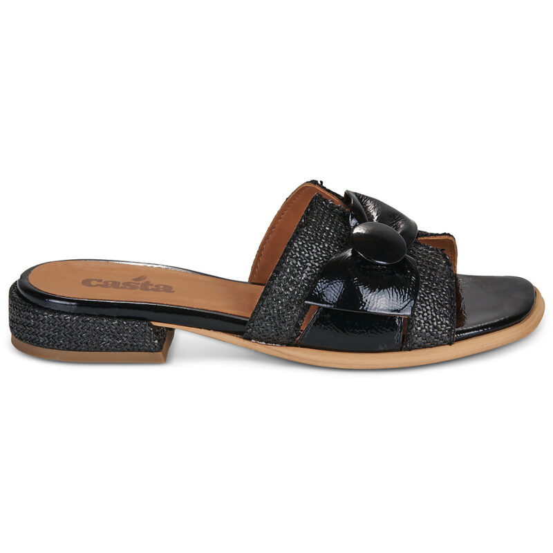Casta INDIANA Nero Ciabatta Donna - 2