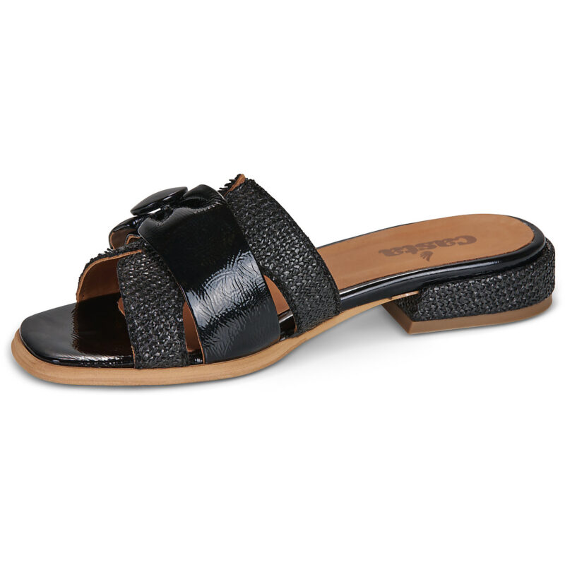 Casta INDIANA Nero Ciabatta Donna - 4