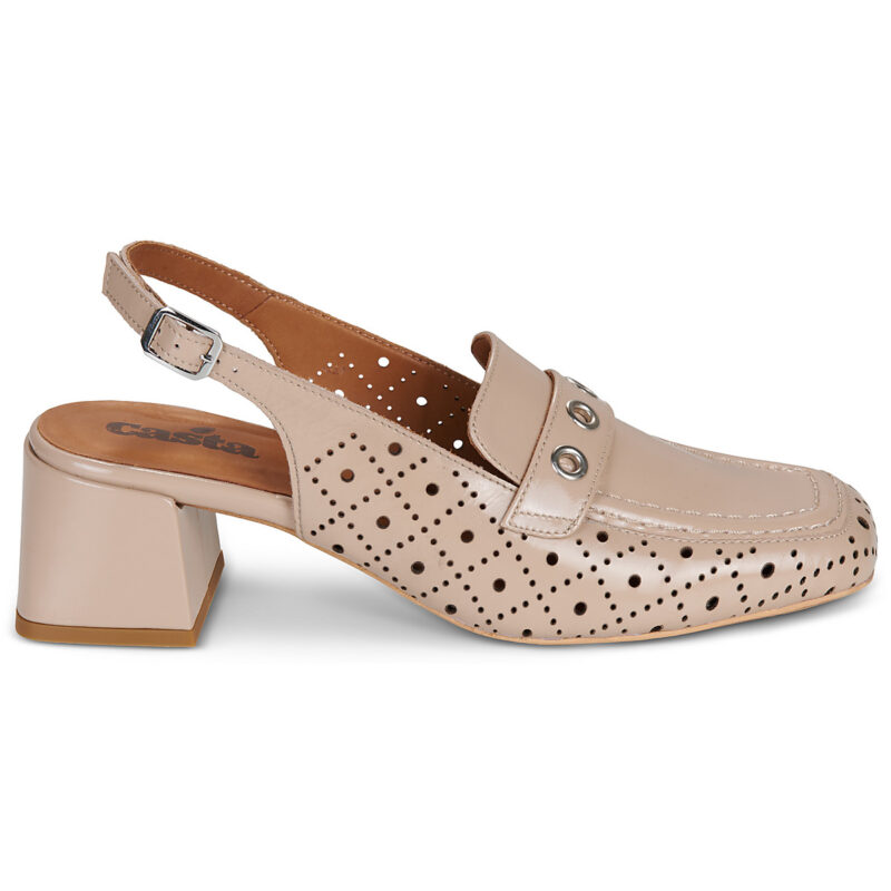 Casta OBBA Beige Décolleté Donna - 2