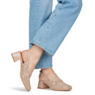 Casta OBBA Beige Décolleté Donna - 8