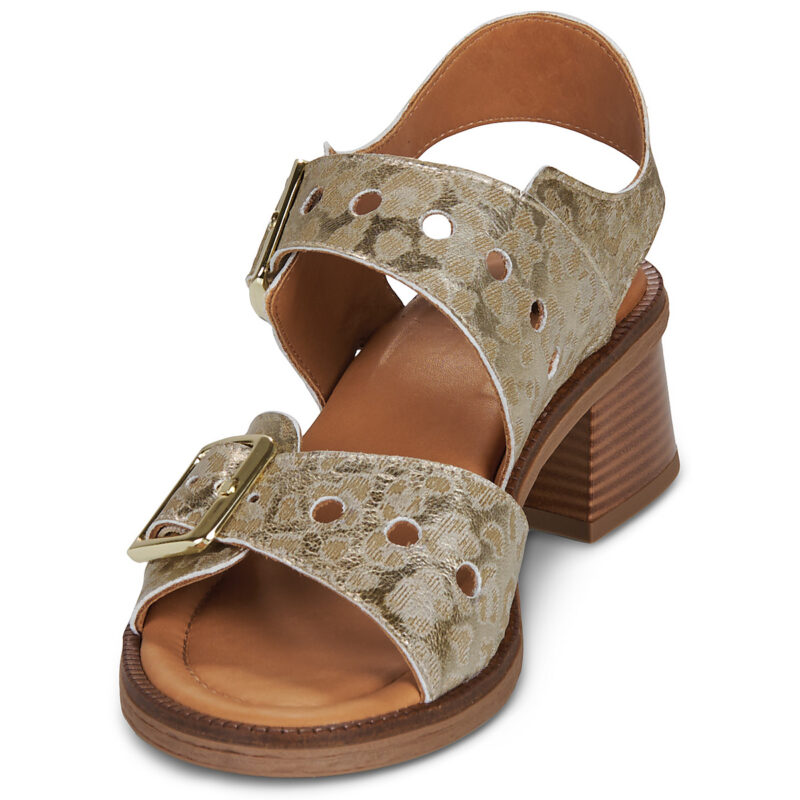 Casta UNIKA Oro Sandali con tacco Donna - 3