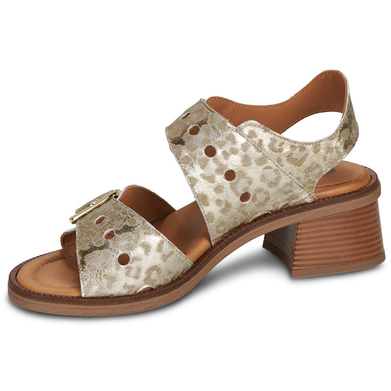 Casta UNIKA Oro Sandali con tacco Donna - 4