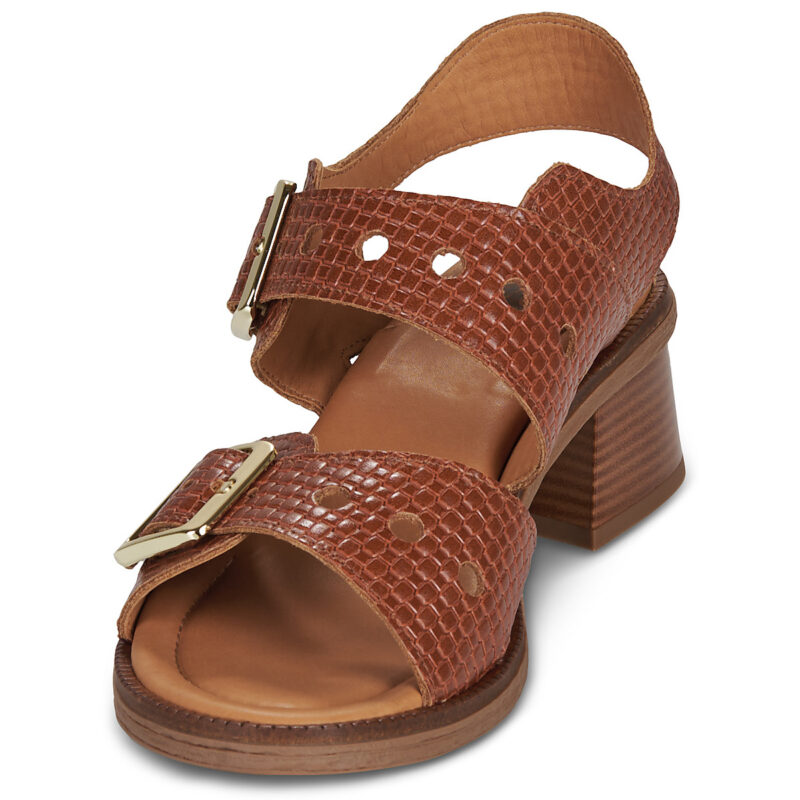 Casta UNIKA Brown Heeled Sandals Women - 3