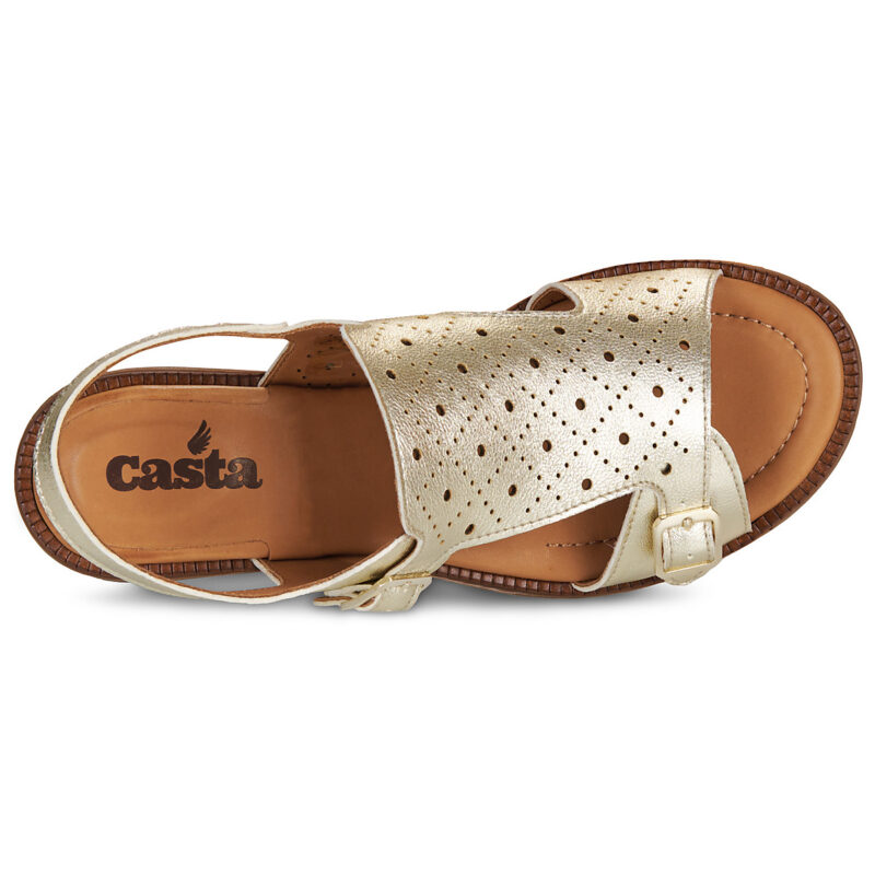 Casta URSULA Oro Sandali con tacco Donna - 6