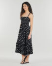 Robe longue noire imprim&eacute;e Roxy SUNRISE COASTLINE pour femme - Taille 3