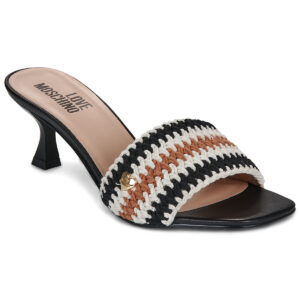 Love Moschino CROCHET LOVE-JA28225G0O Mehrfarbige Damenpantoffeln
