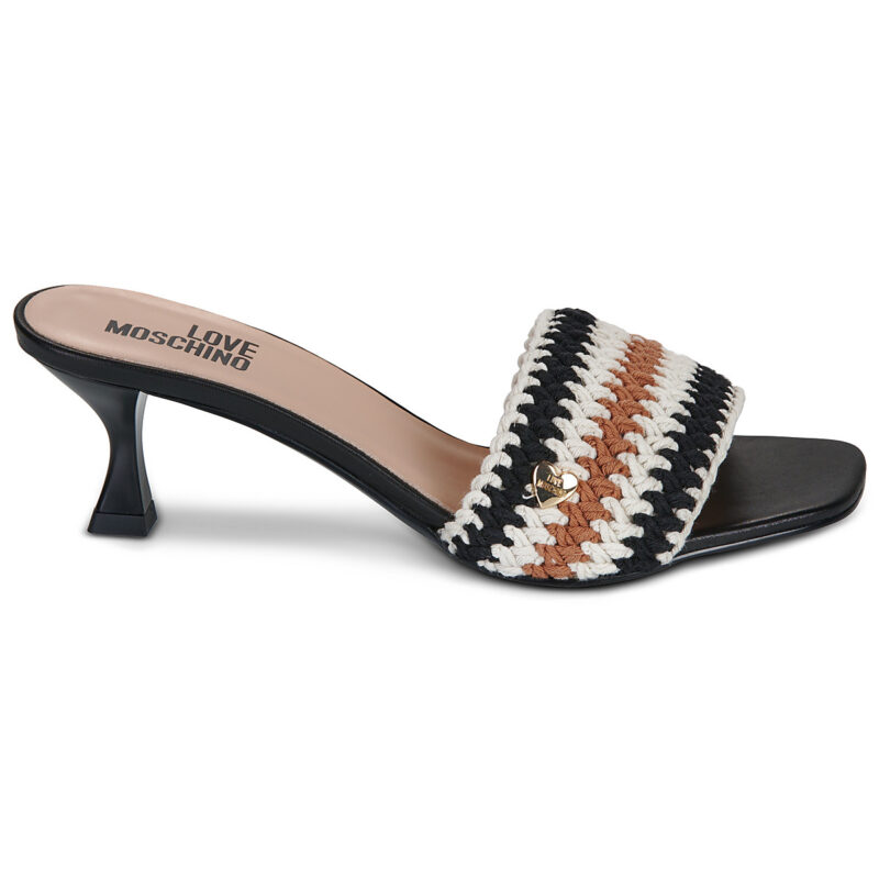 Love Moschino CROCHET LOVE-JA28225G0O Multicolore Ciabatta Donna - 2