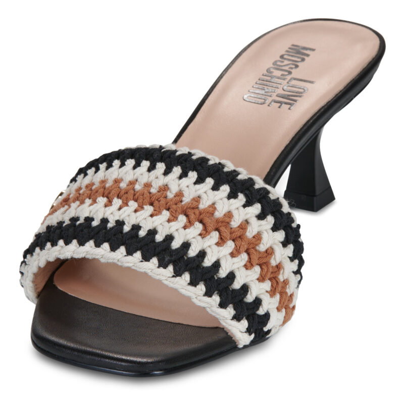 Love Moschino CROCHET LOVE-JA28225G0O Multicolore Ciabatta Donna - 3