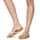 Tongs Reef VISTA IVY Gold pour femmes - Taille 8