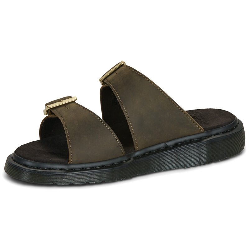 Dr. Martens Josef Slide Sandal DMs Olive Wyoming Kaki Ciabatta Donna - 4