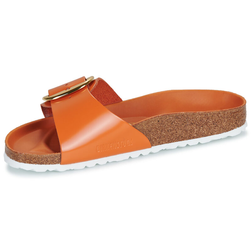 BIRKENSTOCK Madrid Big Buckle High / Luce / Pelle / Kurkuma / Stretto Arancio Ciabatta Donna - 4