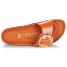 BIRKENSTOCK Madrid Big Buckle High / Luce / Pelle / Kurkuma / Stretto Arancio Ciabatta Donna - 6
