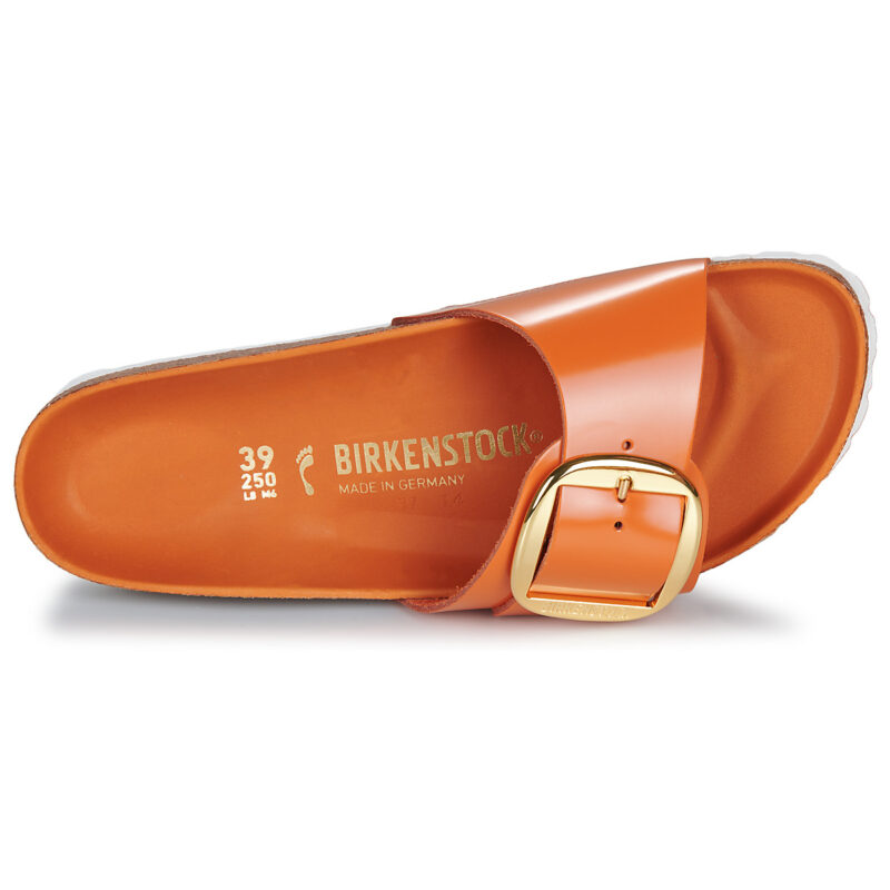 BIRKENSTOCK Madrid Big Buckle High / Luce / Pelle / Kurkuma / Stretto Arancio Ciabatta Donna - 6