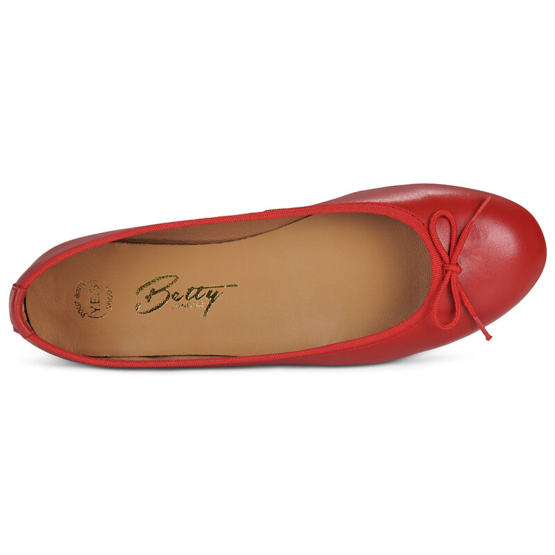 Betty London JANE Rosso Ballerine Donna - 6