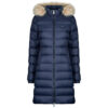 Piumino  Tommy Jeans  TJW ESSENTIAL HOODED DOWN COAT  Marine -   Piumini Donna