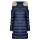 Tommy Jeans TJW ESSENTIAL HOODED DOWN COAT Marine Women's Down Jackets - 1