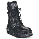 New Rock  WALL 1473  Nero -  Stivaletti Donna - 1