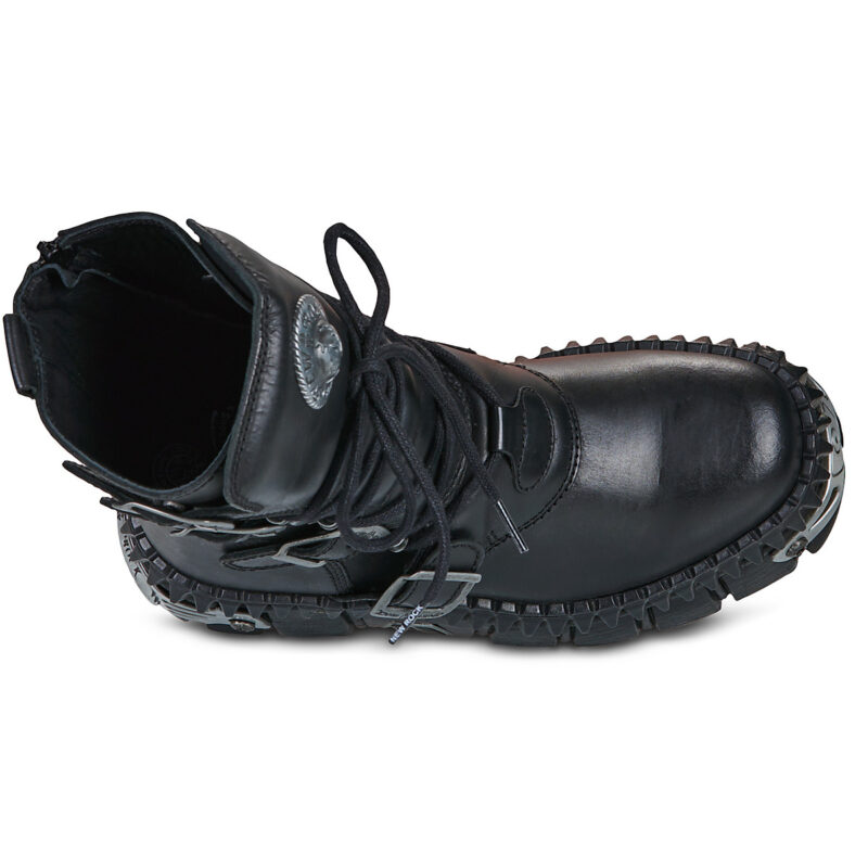 New Rock  WALL 1473  Nero -  Stivaletti Donna - 6