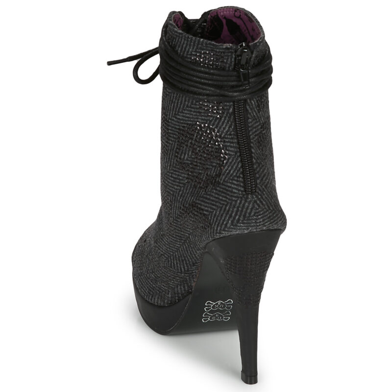 Iron Fist  LADIES MY DEAR  Nero Stivaletti Donna - 5