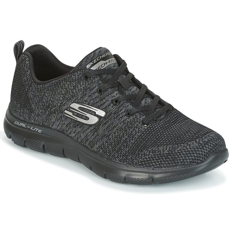 Skechers FLEX APPEAL HIGH ENERGY Noir Baskets basses Femme - 1