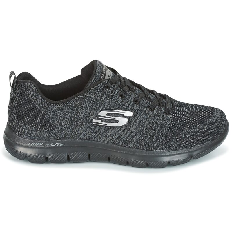 Skechers FLEX APPEAL HIGH ENERGY Noir Baskets basses Femme - 2