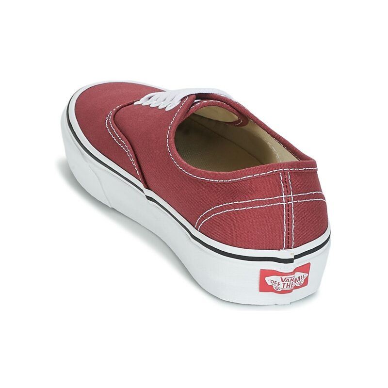 Vans Authentic Rosso Sneakers basse Donna - 5