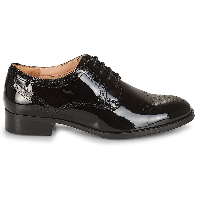 Clarks Netley Rose Nero Derby Donna - 2