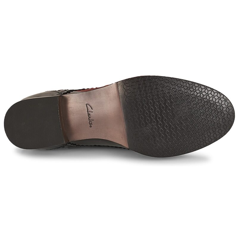 Clarks Netley Rose Nero Derby Donna - 7