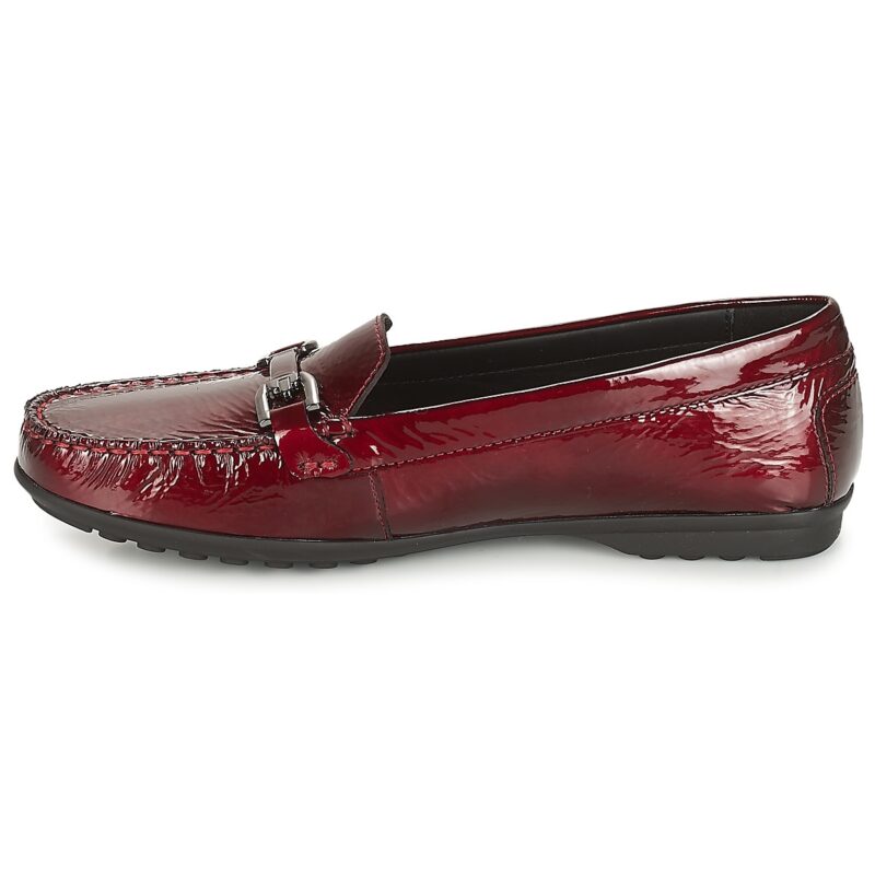 Geox D'ELIDIA Bordeaux Mocassini Femme - 4
