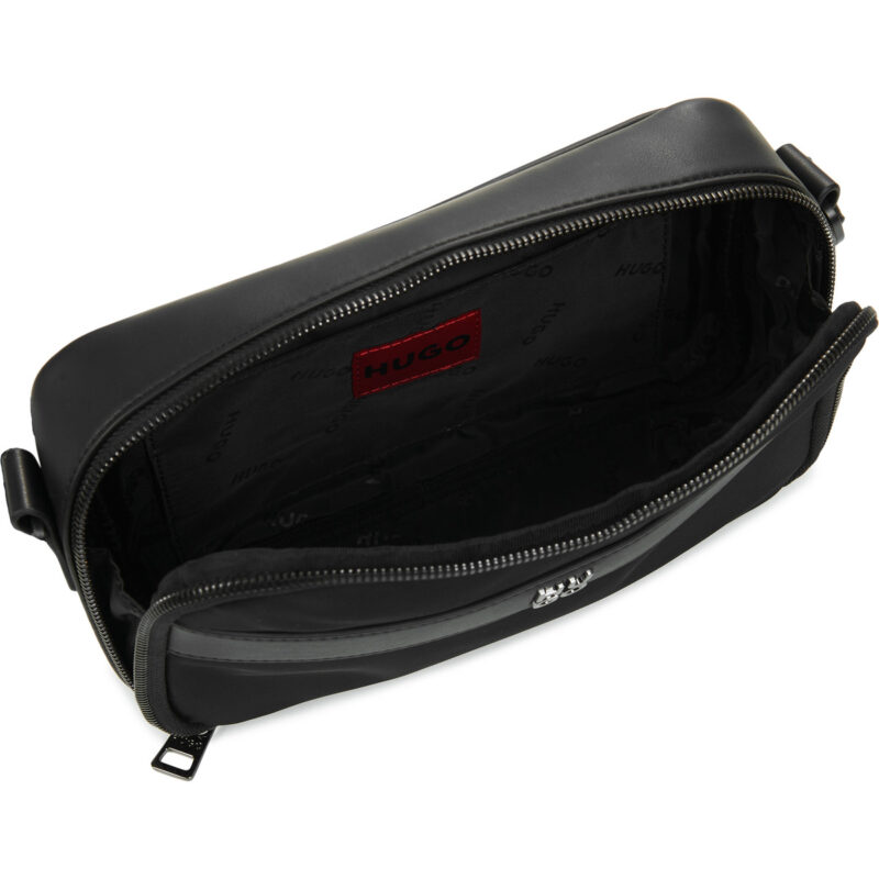 HUGO QUANTIC PU-N_EW Nero Borse Shopping Uomo - 5