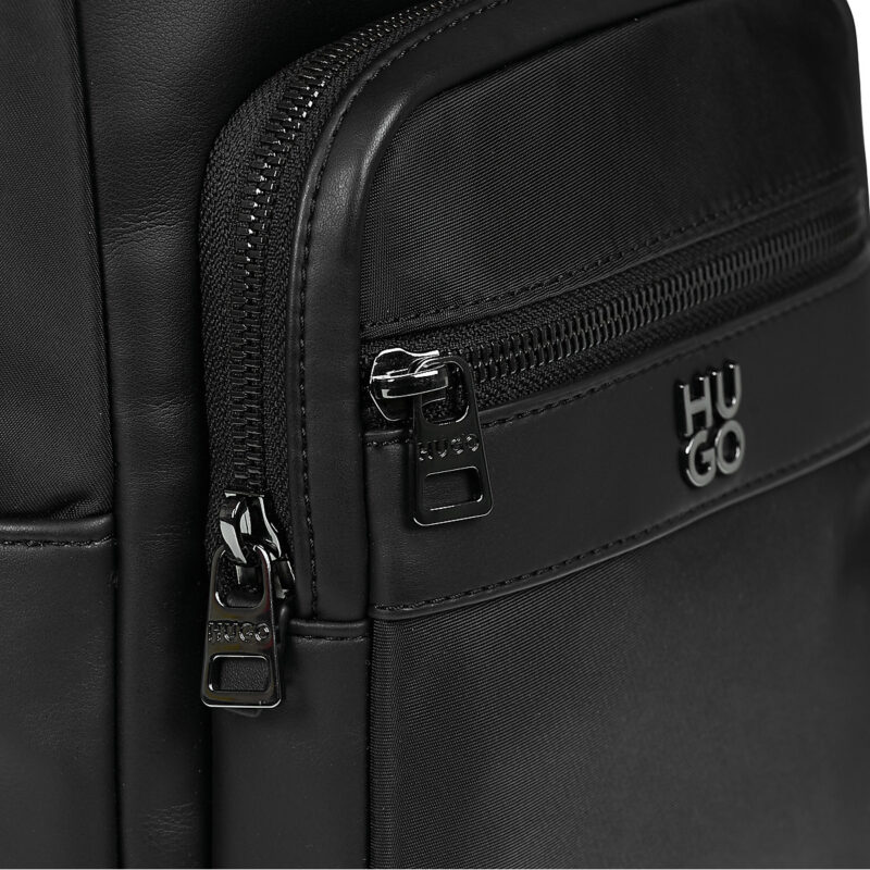 HUGO QUANTIC PU-N_MONOSTR Nero Borse Shopping Uomo - 4