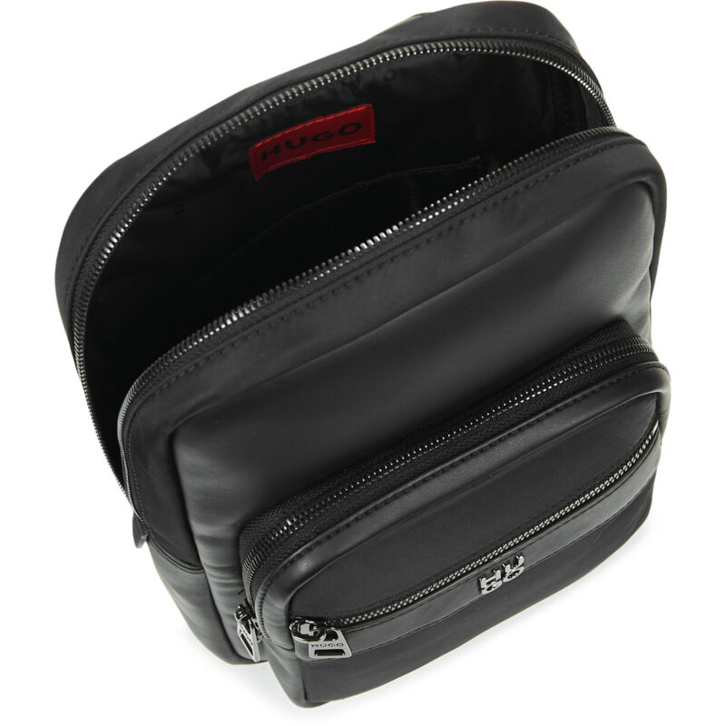 HUGO QUANTIC PU-N_MONOSTR Nero Borse Shopping Uomo - 5
