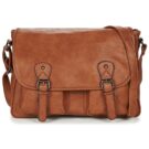 Uomo Casual Attitude NUDILE Marrone Borsa bisaccia Uomo - 1