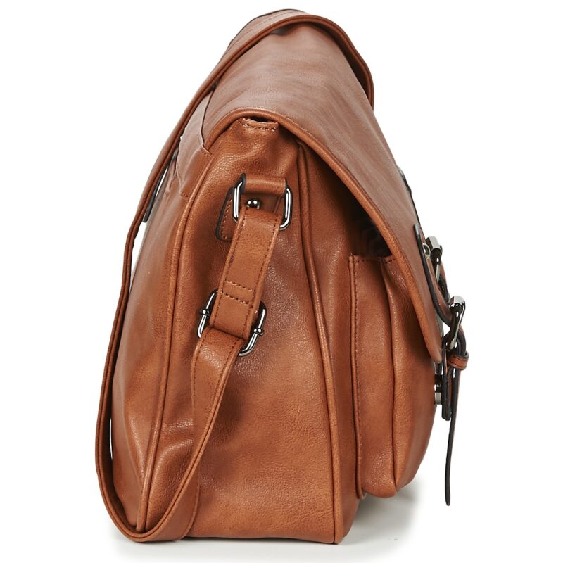 Uomo Casual Attitude NUDILE Marrone Borsa bisaccia Uomo - 3
