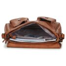 Uomo Casual Attitude NUDILE Marrone Borsa bisaccia Uomo - 5