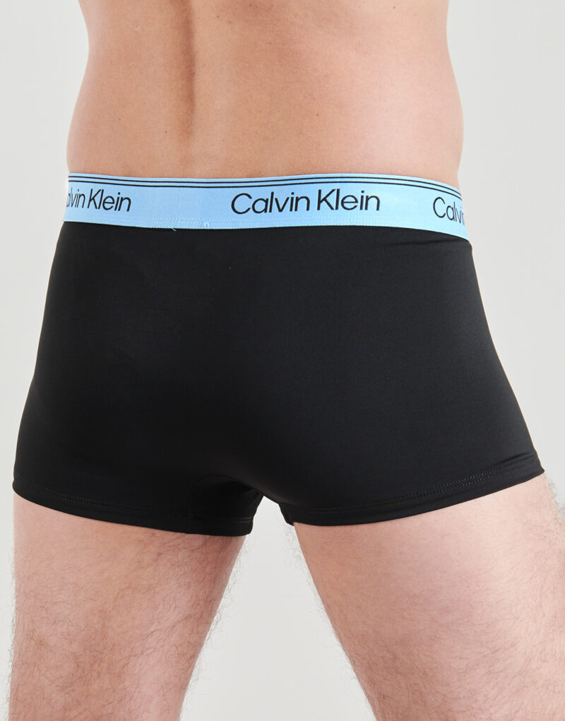 Boxer Calvin Klein Jeans LOW RISE TRUNK X3 Nero Boxer Uomo - 4