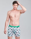 Pullin FASHION 2 bedruckte Baumwoll-Boxershorts f&uuml;r Herren, mehrfarbig - Gr&ouml;&szlig;e 2