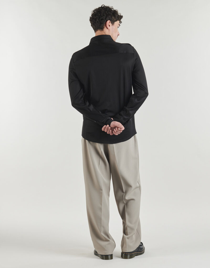 Long sleeved shirt Emporio Armani EM004604 Black Men's Long Sleeve Shirts - 4