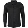 Camicia a maniche lunghe uomo Emporio Armani  EM004604  Nero Emporio Armani 8056643443232