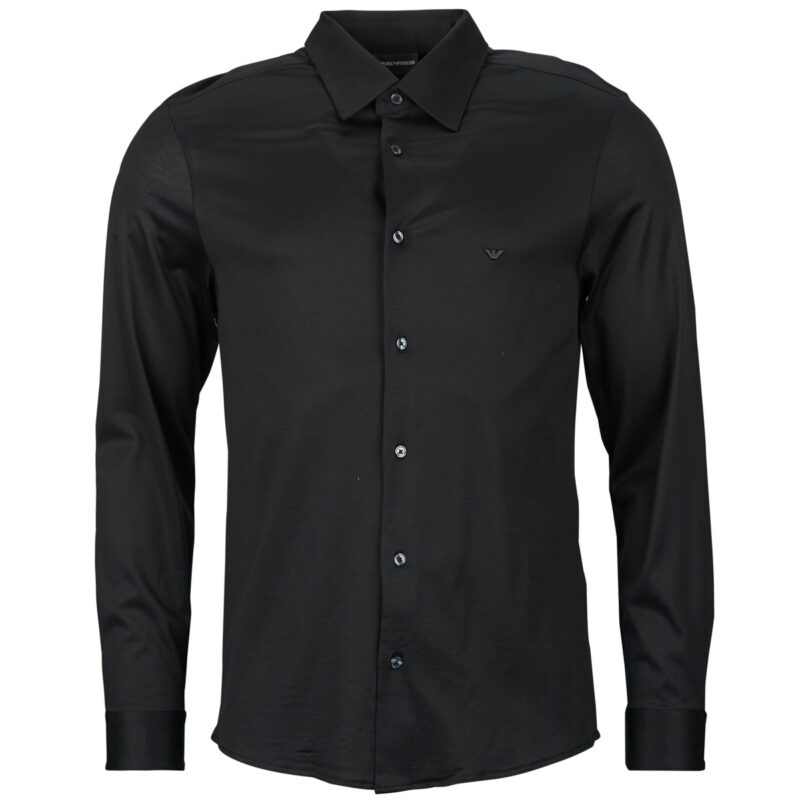 Long sleeved shirt Emporio Armani EM004604 Black Men's Long Sleeve Shirts - 1