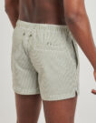 Maillot de bain / Short de plage K-Way Short de plage kaki &agrave; rayures moyennes HAZEL - 4