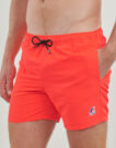 Costume / Bermuda da spiaggia K-Way LE VRAI OLIVIER FLUO Rosso Costume / Bermuda da spiaggia Uomo - 3